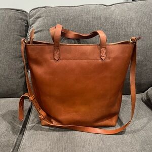 Madewell Zip-Top Medium Transport Tote